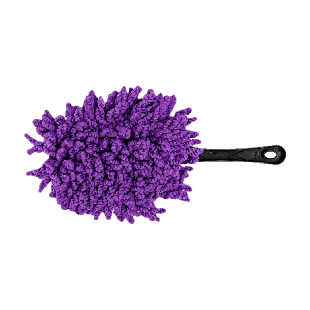 Perie de praf din microfibră cu detalii generale SMX Albastru/Violet/Gri