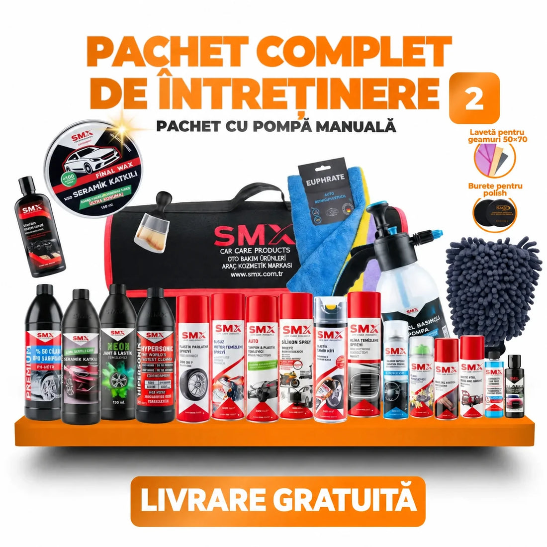 Pachet complet SMX cu pompă manuală