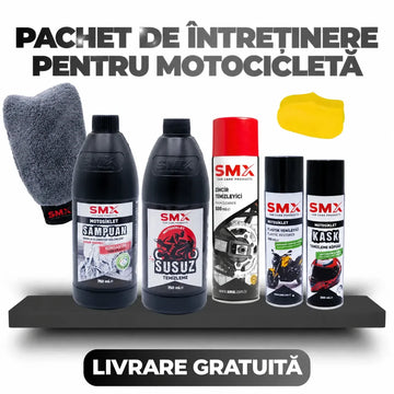 Pachet de întreținere pentru motocicletă cu livrare gratuită