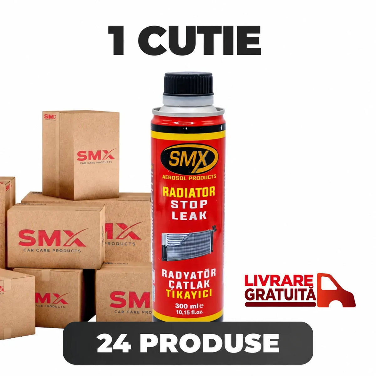 1 cutie, 24 produse, livrare gratuită