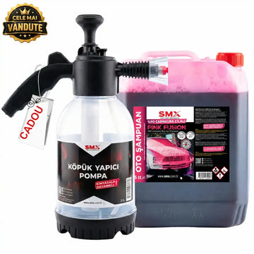 Pachet Pink Fusion cu pompă și etichetă CADOU