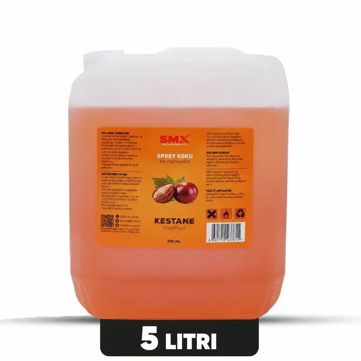 Odorizant auto castan 5 litri