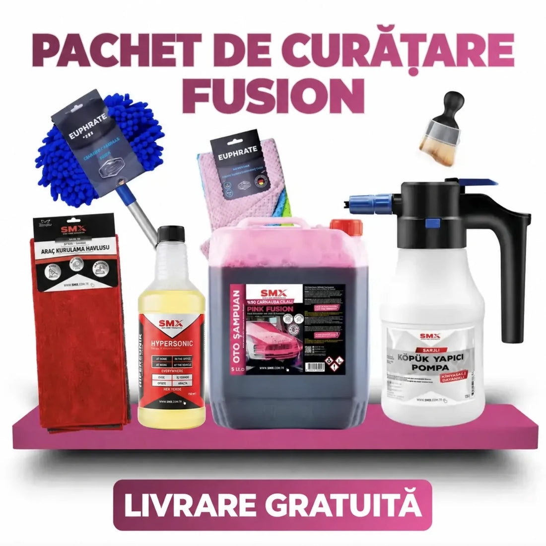 Pachet de curățare Fusion