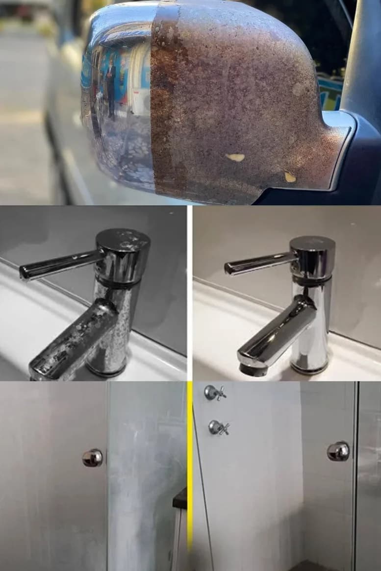 Crom inox și agent de curățare cu nichel 750 ml