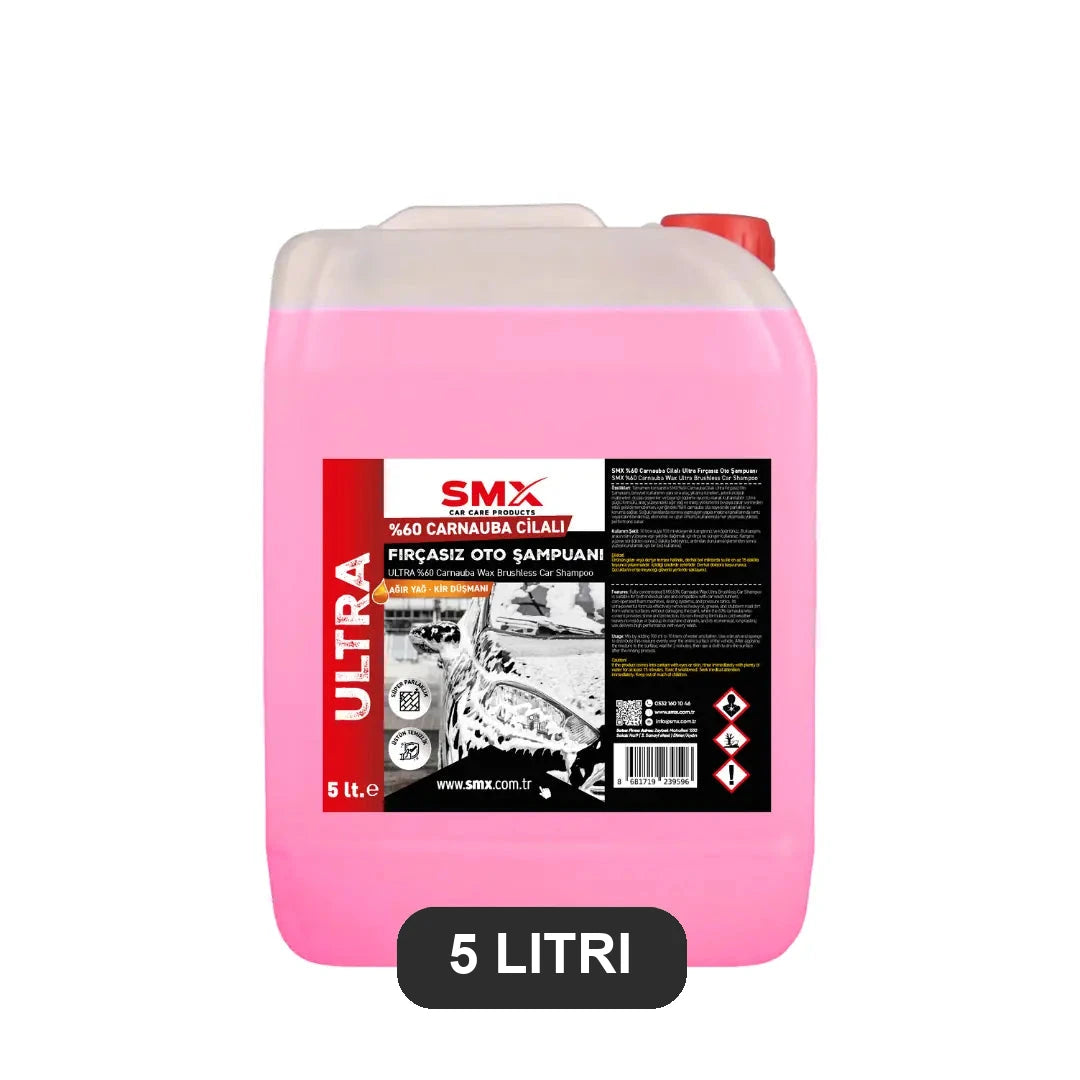 Șampon auto SMX cu bandă de volum 5 LITRI