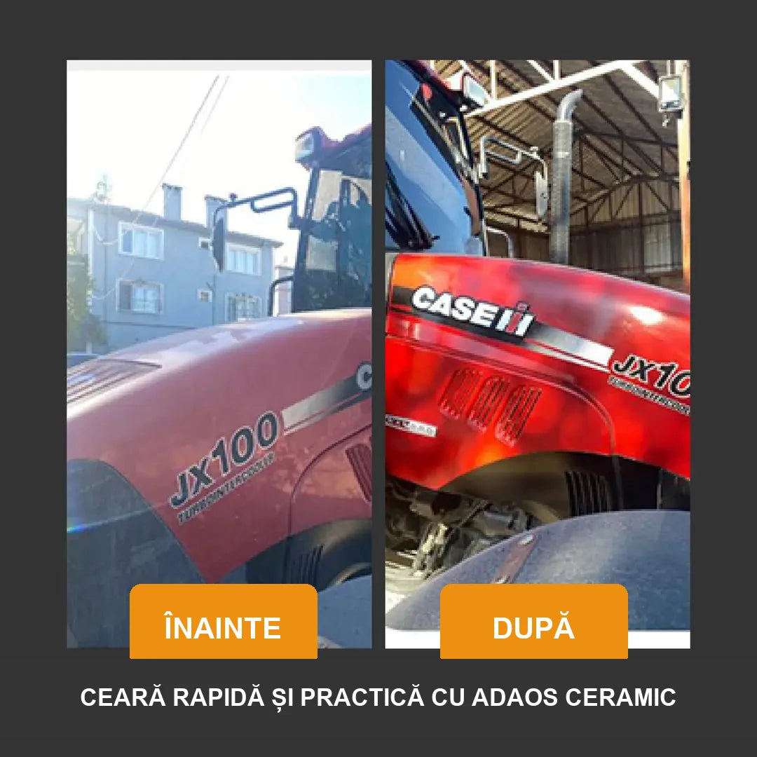 Înainte și după — ceară rapidă cu adaos ceramic