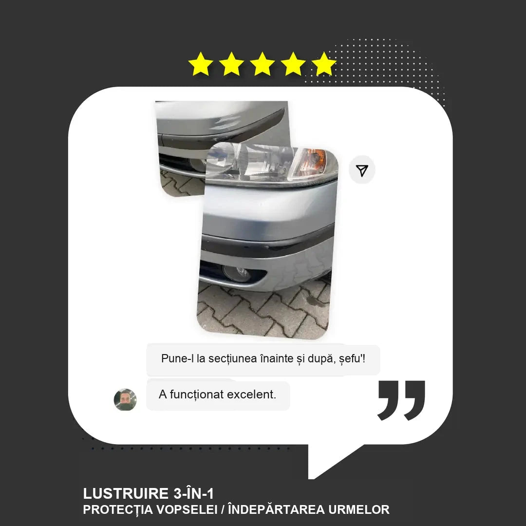 Recenzie client — lustruire 3-în-1